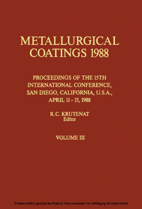 Metallurgical Coatings 1988