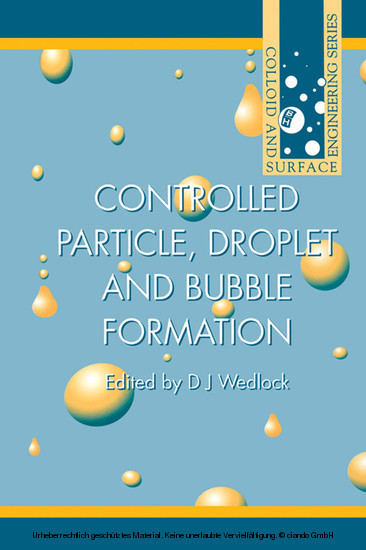 Controlled Particle, Droplet and Bubble Formation main product photo