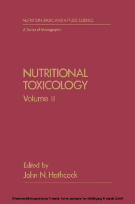 Nutritional Toxicology Volume 2