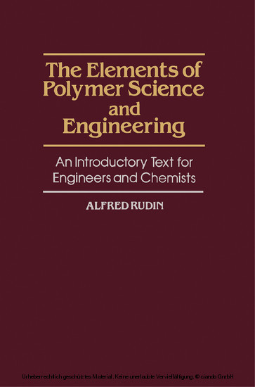 The Elements of Polymer Science and Engineering main product photo