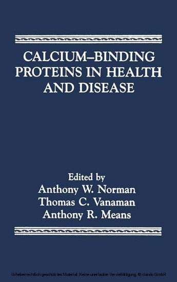 Calcium-Binding Proteins in Health and Disease main product photo
