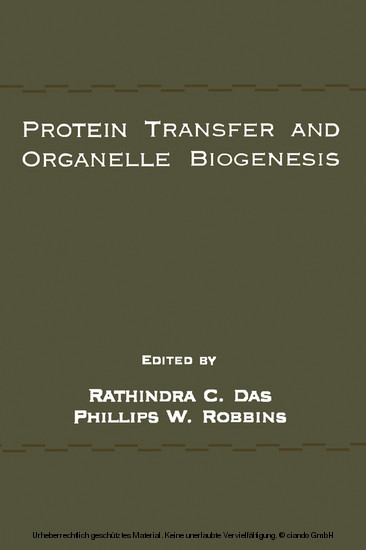 Protein Transfer and Organelle Biogenesis main product photo