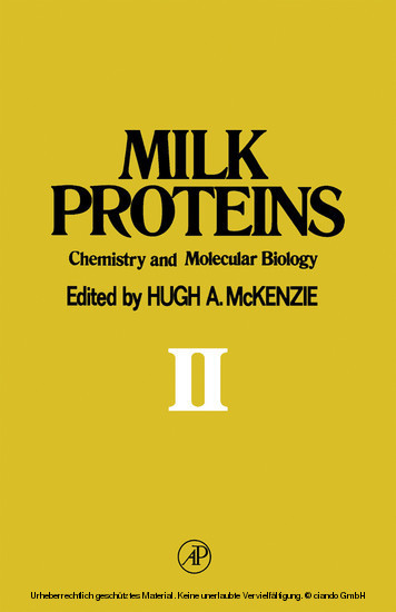 Milk Proteins V2 main product photo