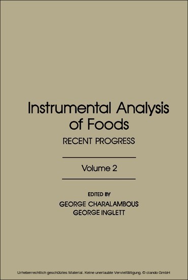 Instrumental Analysis of Food V2 main product photo