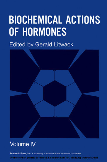 Biochemical Actions of Hormones V4 main product photo
