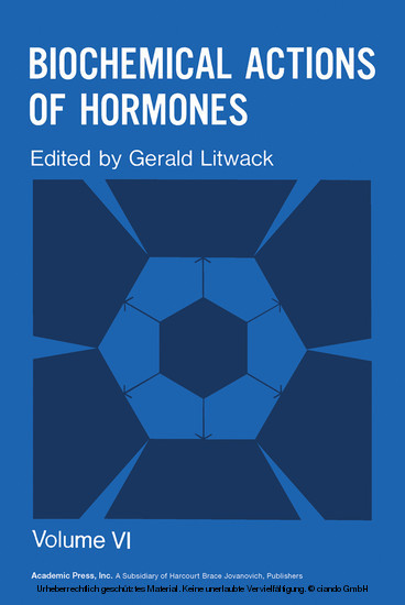 Biochemical Actions of Hormones V6 main product photo