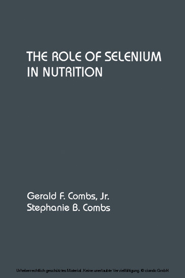 The Role of Selenium in Nutrition main product photo