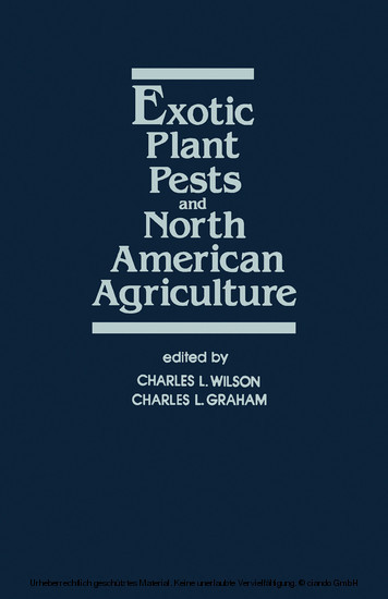 Exotic Plant Pests and North American Agriculture main product photo