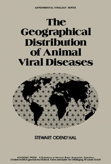 The Geographical Distribution of Animal Viral Diseases main product photo