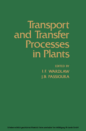 Transport and Transfer Process in Plants