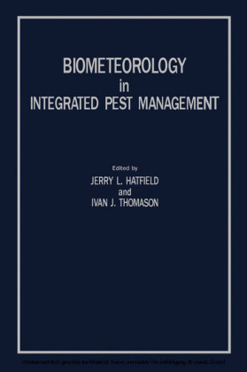 Biometeorology in Integrated Pest Management