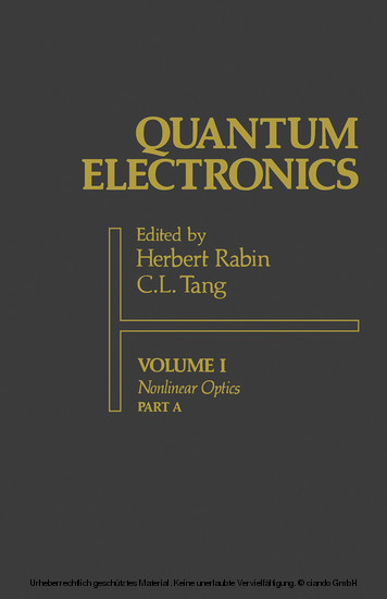 Quantum Electronics: A Treatise main product photo