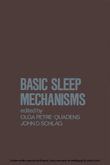 Basic sleep Mechanisms main product photo