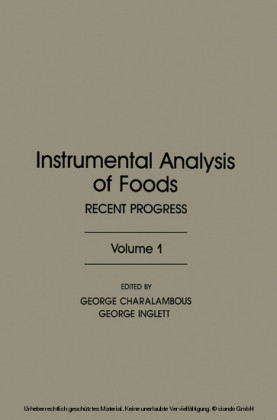 Instrumental Analysis of Foods V1