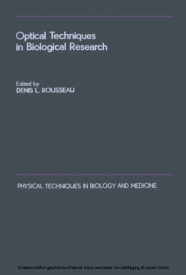 Optical Techniques in Biological Research main product photo