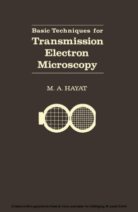Basic Techniques For Transmission Electron Microscopy