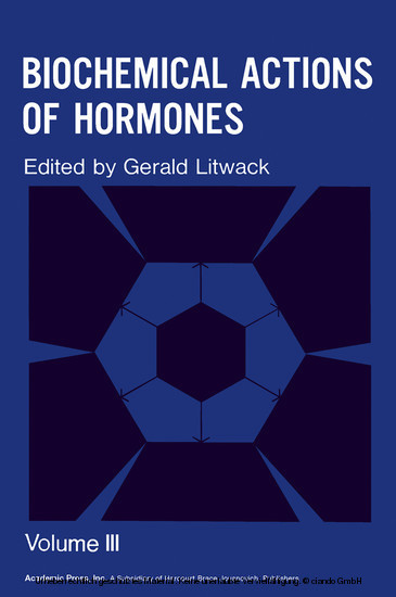 Biochemical Actions of Hormones V3 main product photo