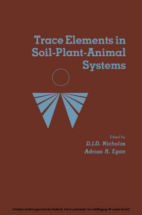 Trace Elements in Soil-Plant-Animal Systems