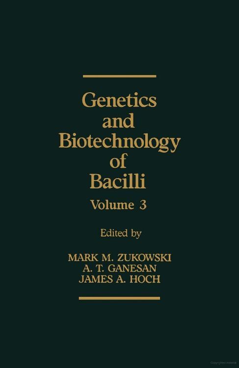 Genetics and Biotechnology of Bacilli main product photo