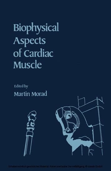 Biophysical Aspects of Cardiac Muscle main product photo
