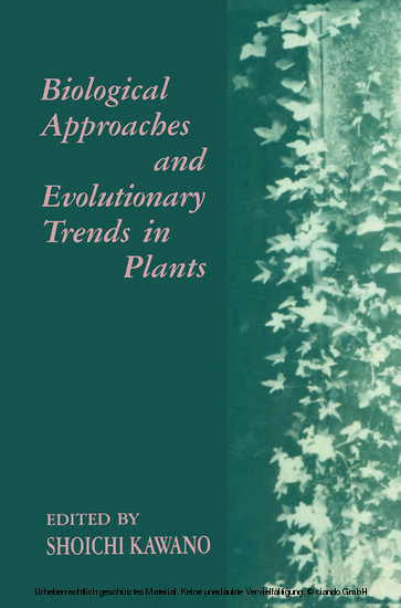 Biological Approaches and Evolutionary Trends in Plants main product photo