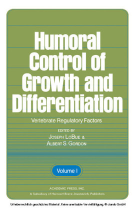 Humoral Control of Growth And Differentiation