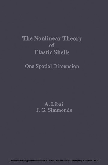 The Nonlinear Theory of Elastic Shells main product photo