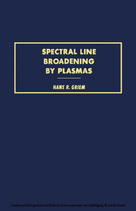 Spectral Line Broadening by Plasmas