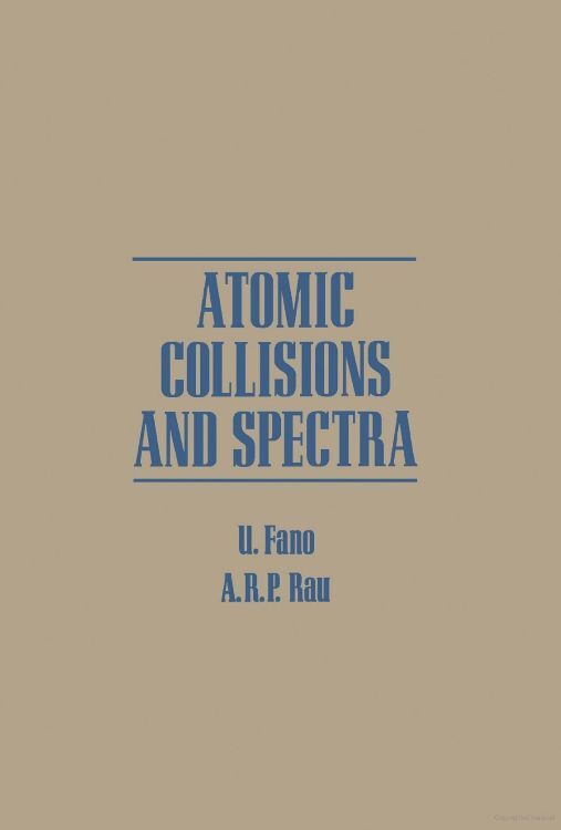 Atomic Collisions and Spectra main product photo