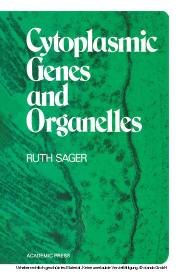 Cytoplasmic Genes and Organelles main product photo