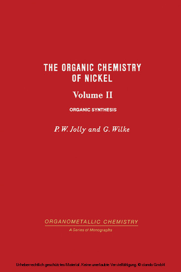 The Organic Chemistry of Nickel main product photo