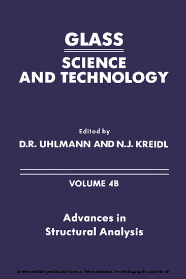 Advances In Structural Analysis V4B main product photo