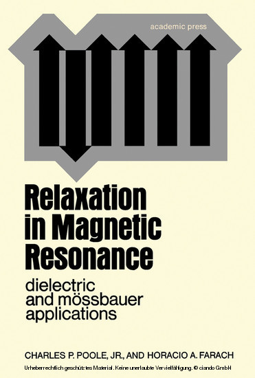 Relaxation in Magnetic Resonance main product photo