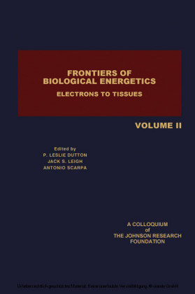 Frontiers of Biological Energetics