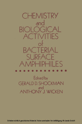 Chemistry and Biological Activities of Bacterial Surface Amphiphiles