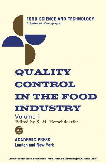 Quality Control in the Food Industry V1 main product photo