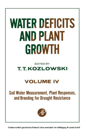 Soil Water Measurement, Plant Responses, and Breeding for Drought Resistance
