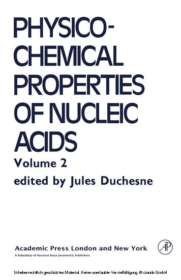 Structural Studies on Nucleic acids and Other Biopolymers main product photo