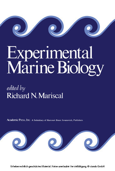 Experimental Marine Biology main product photo