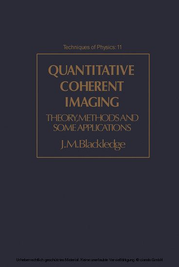 Quantitative Coherent Imaging main product photo