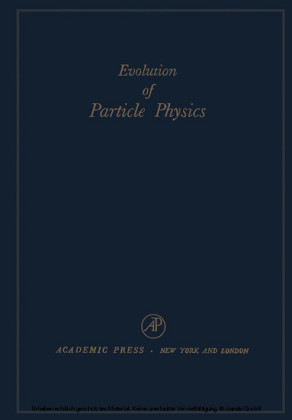 Evolution of Particle Physics