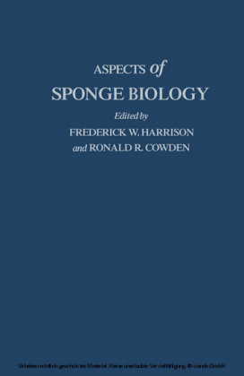 Aspects of Sponge Biology