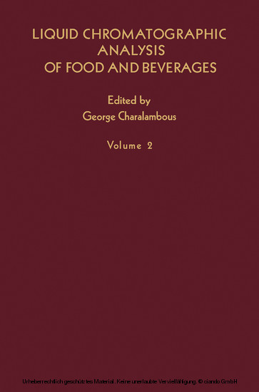 Liquid Chromatographic Analysis of Food and Beverages V2 main product photo