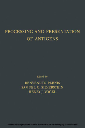 Processing and Presentation of Antigens