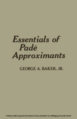 Essentials of Pad' Approximants