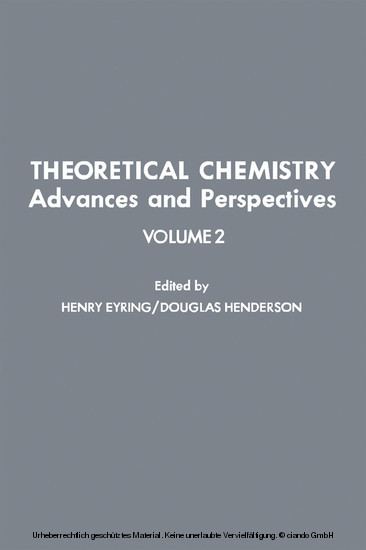 Theoretical Chemistry Advances and Perspectives V2 main product photo