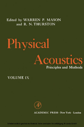 Physical Acoustics V9