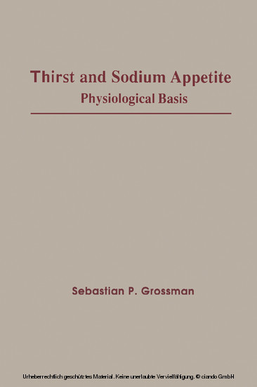 Thirst and Sodium Appetite main product photo