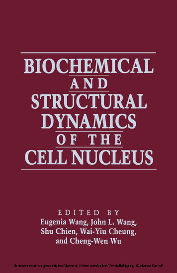 Biochemical and Structural Dynamics of the Cell Nucleus main product photo