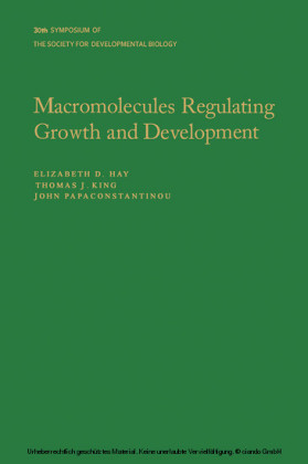 Macromolecules Regulating Growth and Development